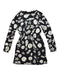 A Black Long Sleeve Dresses from Eleven Paris in size 10Y for girl. (Front View)