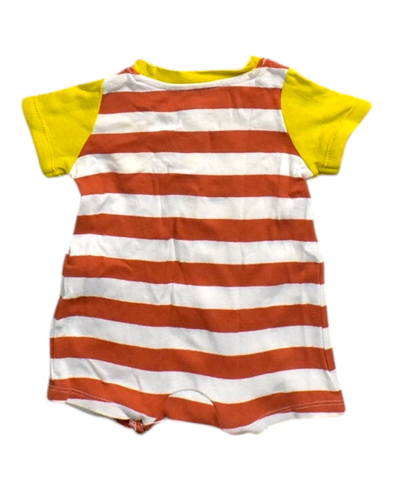A Multicolour Short Sleeve Rompers from Du Pareil au même in size 0-3M for neutral. (Back View)