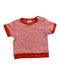 A Red Short Sleeve Tops from Petit Bateau in size 0-3M for neutral. (Front View)