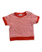 A Red Short Sleeve Tops from Petit Bateau in size 0-3M for neutral. (Front View)