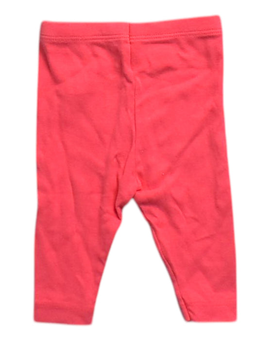A Red Leggings from Petit Bateau in size 0-3M for neutral. (Back View)
