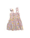 A Multicolour Sleeveless Dresses from Gingersnaps in size 6T for girl. (Back View)