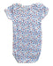 A Multicolour Short Sleeve Bodysuits from Petit Bateau in size 12-18M for girl. (Back View)