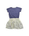 A Blue Short Sleeve Dresses from Crewcuts in size 7Y for girl. (Back View)