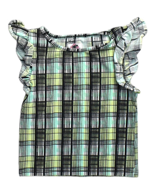 A Multicolour Sleeveless Tops from Roses & Rhinos in size 6T for girl. (Front View)