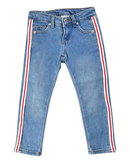 A Blue Jeans from Seed in size 3T for girl. (Front View)