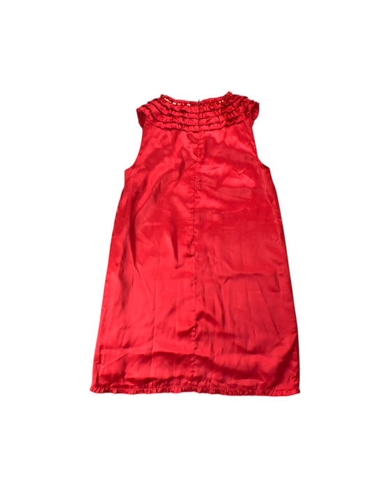 A Red Sleeveless Dresses from Esprit in size 11Y for girl. (Back View)