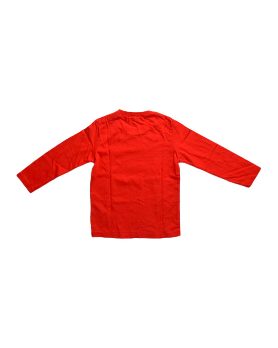 A Red Long Sleeve T Shirts from Paul Smith in size 2T for neutral. (Back View)