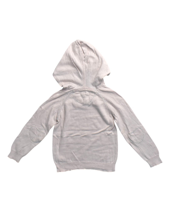 A Ivory Hooded Sweatshirts from Chateau de Sable in size 4T for neutral. (Back View)