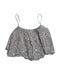 A Grey Sleeveless Tops from Bonne Mere in size 2T for girl. (Back View)