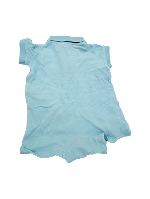 A Blue Short Sleeve Rompers from Raph and Remy in size 3-6M for boy. (Back View)