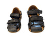 A Black Sandals from Froddo in size 18-24M for boy. (Back View)