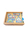 A Blue Board Games & Puzzles from Melissa & Doug in size 2T for neutral. (Front View)