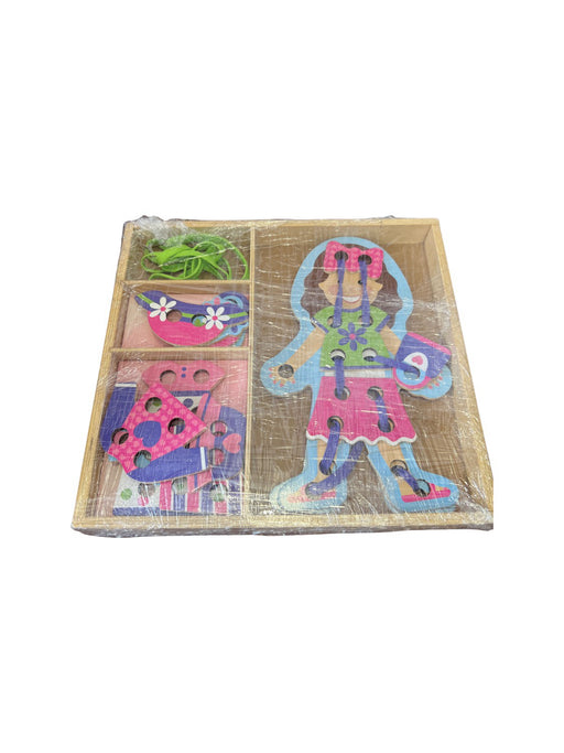 A Pink Craft & Activities from Melissa & Doug in size 3T for neutral. (Front View)