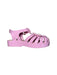A Pink Sandals from Mini Melissa in size 18-24M for girl. (Back View)