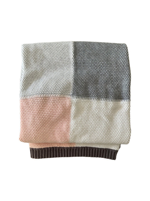 A Grey Blankets from Seed in size O/S for neutral. (Front View)