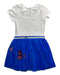A Multicolour Dress Sets from Monsoon in size 4T for girl. (Back View)