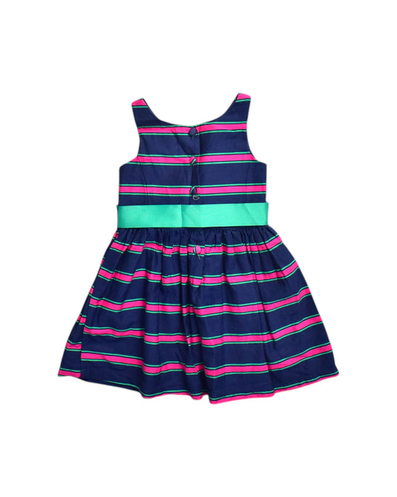 A Multicolour Sleeveless Dresses from Polo Ralph Lauren in size 3T for girl. (Back View)