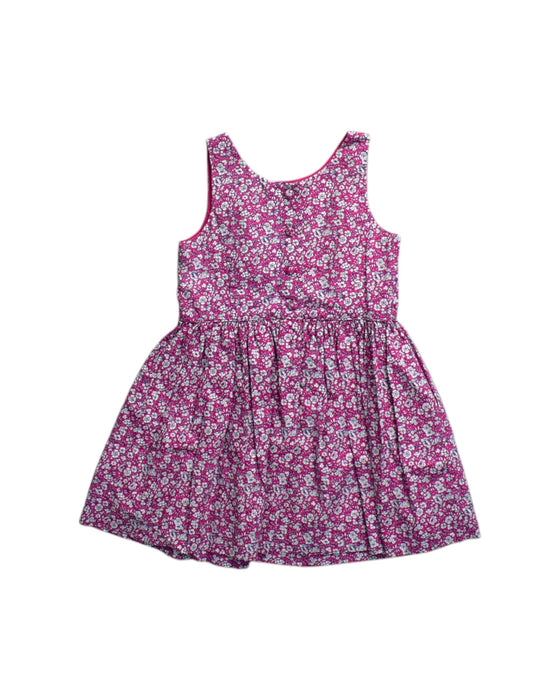 A Pink Sleeveless Dresses from Polo Ralph Lauren in size 3T for girl. (Back View)