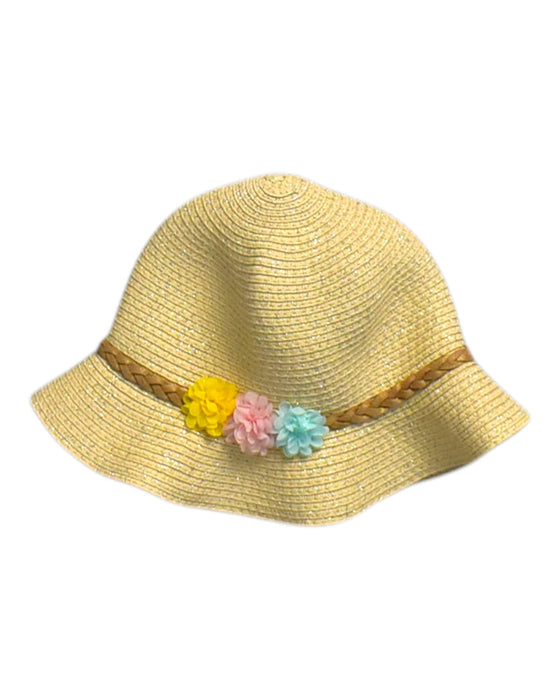 A Multicolour Sun Hats from Petit Bateau in size 4T for neutral. (Front View)