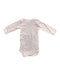 A White Long Sleeve Bodysuits from Petit Bateau in size 0-3M for neutral. (Back View)