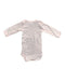 A White Long Sleeve Bodysuits from Petit Bateau in size 0-3M for neutral. (Back View)
