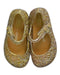 A Gold Flats from Mini Melissa Campana in size 12-18M for girl. (Back View)