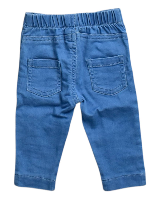 A Blue Casual Pants from Mothercare in size 0-3M for neutral. (Back View)
