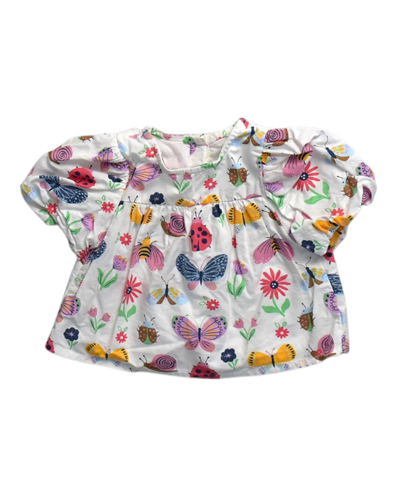 A Multicolour Short Sleeve Tops from Mothercare in size 0-3M for girl. (Front View)