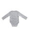 A Grey Long Sleeve Bodysuits from Guess in size 6-12M for neutral. (Back View)