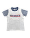 A White Short Sleeve T Shirts from Petit Bateau in size 10Y for neutral. (Front View)
