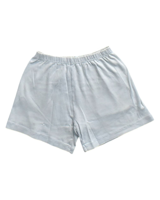 A Blue Shorts from Petit Bateau in size 8Y for neutral. (Front View)