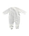 A White Long Sleeve Rompers from Noukie's in size 0-3M for neutral. (Back View)