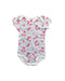 A Multicolour Short Sleeve Bodysuits from Petit Bateau in size 3T for girl. (Front View)