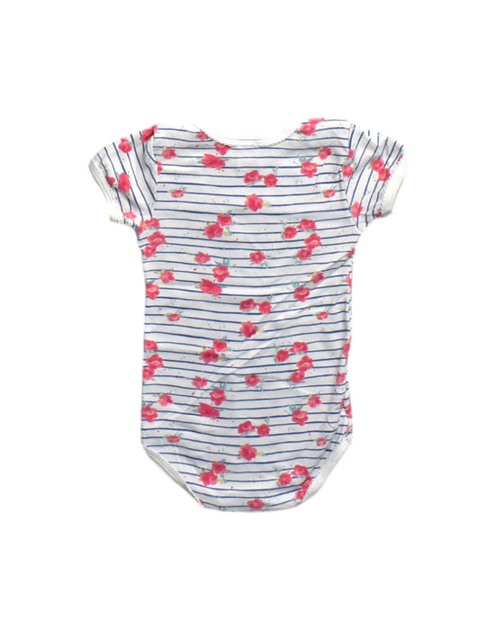 A Multicolour Short Sleeve Bodysuits from Petit Bateau in size 3T for girl. (Back View)