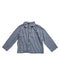A Blue Long Sleeve Shirts from Petit Bateau in size 8Y for neutral. (Front View)