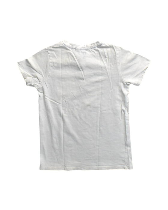 A White Short Sleeve Shirts from Obaibi - Okaidi in size 10Y for boy. (Back View)