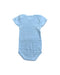 A Blue Short Sleeve Bodysuits from Petit Bateau in size 3T for neutral. (Back View)