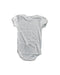 A Grey Short Sleeve Bodysuits from Petit Bateau in size 3T for neutral. (Back View)