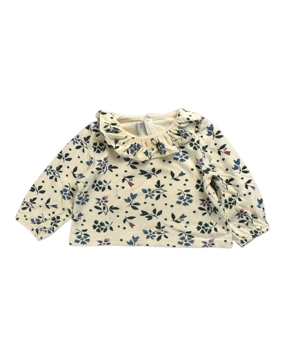 A Multicolour Long Sleeve Tops from Petit Bateau in size 12-18M for girl. (Front View)