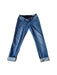 A Blue Jeans from Seraphine in size S for maternity. (Front View)