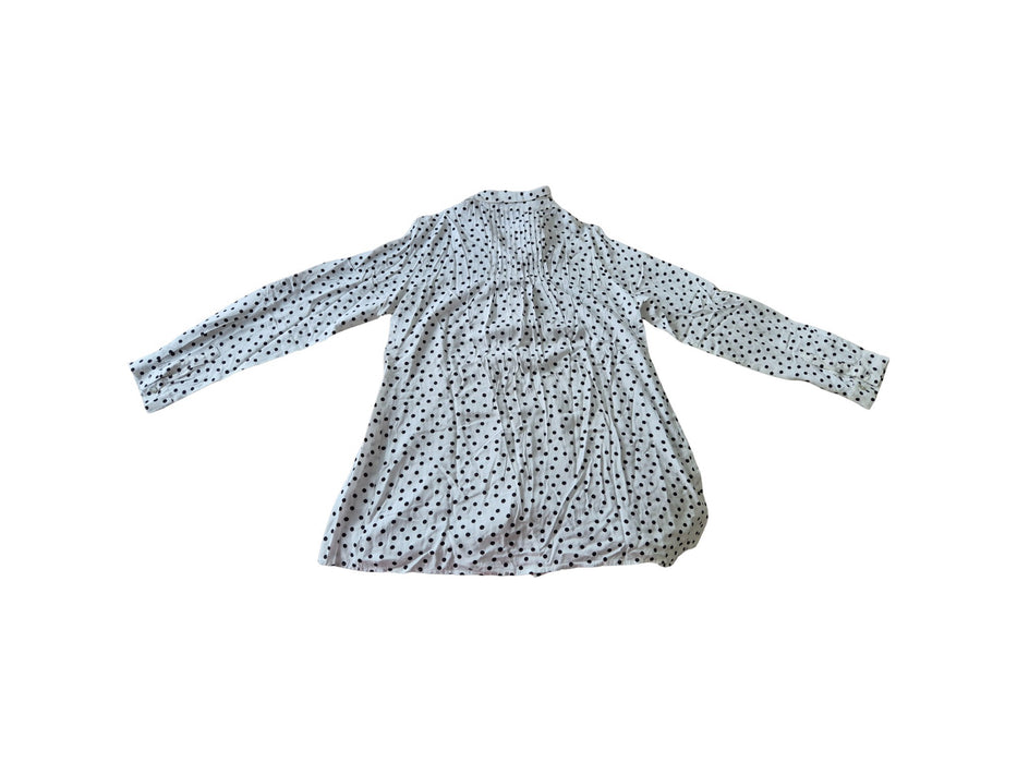 A White Long Sleeve Shirts from Seraphine in size S for maternity. (Back View)