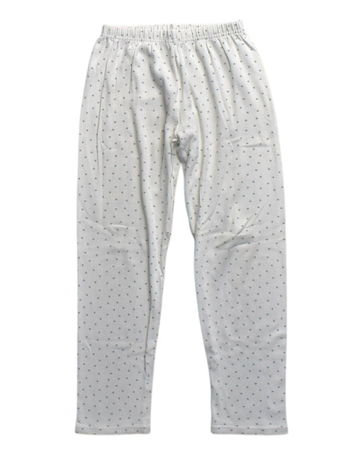 A White Casual Pants from Petit Bateau in size 8Y for neutral. (Front View)