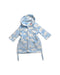 A Blue Bathrobes from Peter Alexander in size 12-18M for neutral. (Front View)