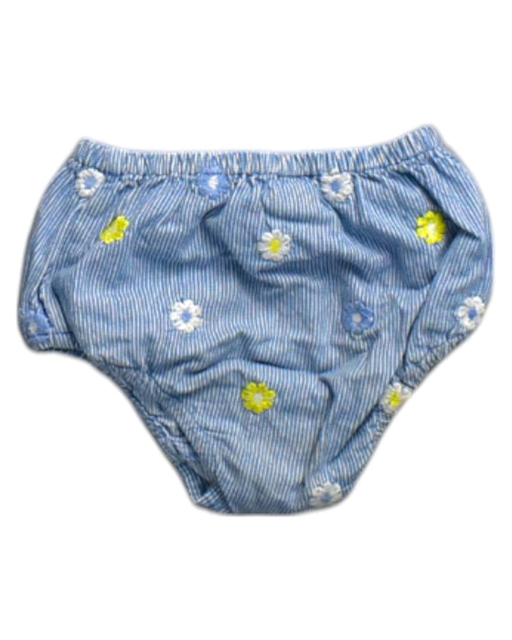 A Blue Bloomers from Seed in size 6-12M for neutral. (Back View)