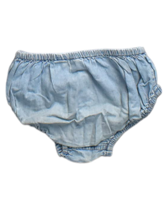 A Blue Bloomers from Crewcuts in size 12-18M for girl. (Back View)