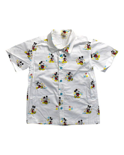 A White Short Sleeve Shirts from Disney X Elly in size 10Y for neutral. (Front View)