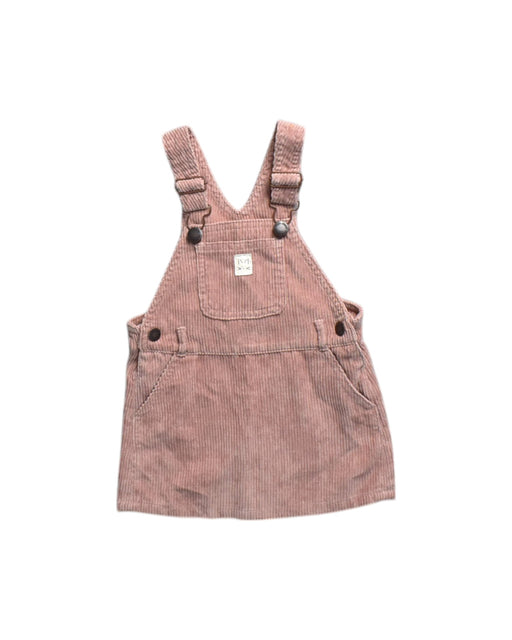 A Pink Overall Shorts from Molo in size 12-18M for girl. (Front View)