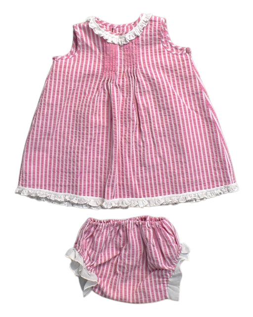 A Pink Dress Sets from M&H in size 3T for girl. (Front View)