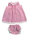 A Pink Dress Sets from M&H in size 3T for girl. (Front View)